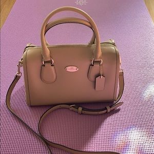 Coach Tan Satchel Bag